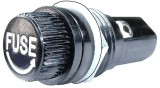 Soclu pentru sigurante 6x30mm, pe panou - 122505