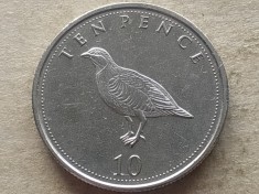 GIBRALTAR-10 PENCE 2014 foto
