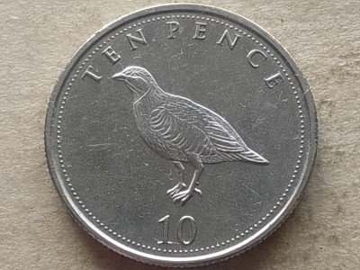 GIBRALTAR-10 PENCE 2014 foto