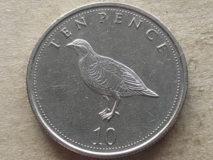 GIBRALTAR-10 PENCE 2014