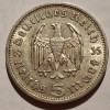 Germania Nazista 5 reichsmark 1935 A argint, Europa