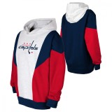 Washington Capitals hanorac cu glugă pentru copii Champion League Fleece Hood - Dětsk&eacute; L (13 - 14 let)