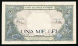 u575 ROMANIA 1000 lei 1941 aUNC doar un pliu orizontal slab