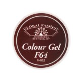 Cumpara ieftin Gel color unghii, vopsea de arta, seria Rose Red, Global Fashion, 5gr, F64