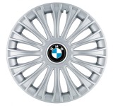 Set 4 Capace Roti, potrivite jantelor de R14, pentru BMW, model dino cromat, Autohelix MSA