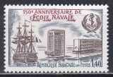 Franta 1981 - A 150-a aniversare a Școlii Navale, MNH, Nestampilat