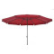 Umbrela Merida, 4m, rosu inchis, Tarrington House