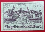 Germania notgeld 50 pfennig 1920 Koben **