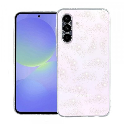 Husa pentru Samsung Galaxy A36 A366, Techsuit, SparkleSkin, Transparenta foto