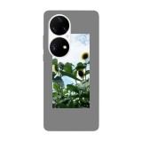 Husa compatibila cu Huawei Nova Y70 model Sunflower, Silicon, TPU, Viceversa, Transparent, Carcasa
