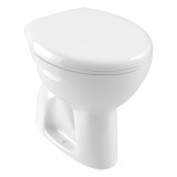 Vas WC Mondial Basic 4G699101, alb, evacuare verticala, montaj pe pardoseala, 36 x 52.5 x 39 cm