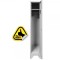 VESTIAR METALIC CU PICIOARE SI 1 USA 300x500x1920 mm (LxlxH), Asamblat, PLUS