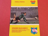 Program oficial de meci-fotbal DUKLA PRAGA-DINAMO BUCURESTI (29.09.1982)