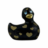 Aparat de masaj - I Rub My Duckie 2.0 Romance Black &amp;amp;amp; Gold