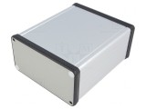 Carcasă aluminiu gri 103x120x53mm