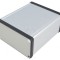 Carcasă aluminiu gri 103x120x53mm