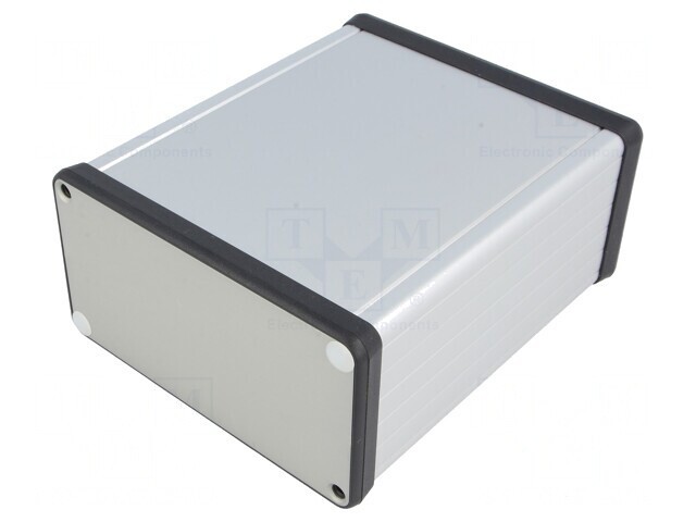 Carcasă aluminiu gri 103x120x53mm