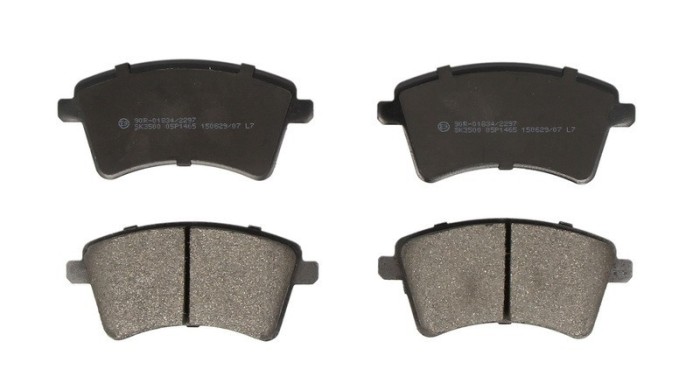 Set placute frana,frana disc RENAULT KANGOO / GRAND KANGOO (KW0/1) (2008 - 2016) KROTTENDORF KRO1785