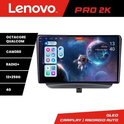Navigatie Ford Turneo Courier Transit Courier 2014-2021 Lenovo Qled 2K Octa Core 12+256 360 DSP ADAS carplay android auto radio internet kit-turneo+PR