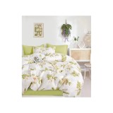 Cumpara ieftin Lenjerie de Pat Bumbac Finet cu 6 Piese Pentru Pat Dublu - SUZ85