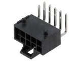 NANO-FIT Conector HDR RA Negru 10 Circuite 15A