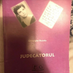 Judecatorul/ Gheorghe Buzatu cu dedicatia autorului