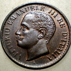 E.041 ITALIA VITTORIO EMANUELE III 1 CENTESIMO 1904 R XF