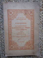 EUGENIU BARBULESCU - PARABOLELE SI INVATATURILE MANTUITORULUI IISUS HRISTOS,1947