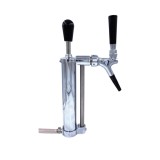 Bierpumpe, Picknickpumpe mit Zapfhahn, mit Kolbenschankhahn, 3/4&quot; Co2-Abgang