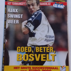 Revista fotbal - " ELF " (nr. 2/2001) cu poster