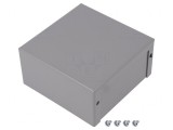 Carcasă Universală din Oțel Natural 102x102x51 mm
