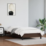 Cumpara ieftin Cadru de pat, maro, 80x200 cm, piele ecologică