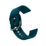 Curea din silicon compatibila cu Huawei Watch GT 7 46mm, Telescoape QR, 22mm, Coral Green