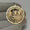 PANDANTIV AUR 14K - Grecia - Mare - Gravat manual - 4.7g. - 365lei/gr. !