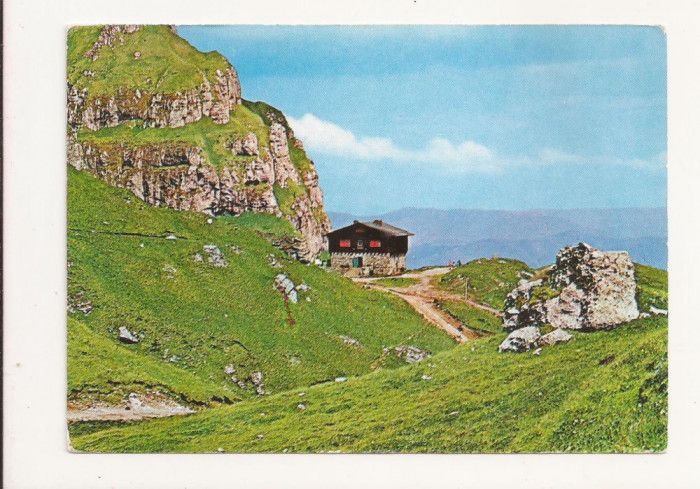 CA11 -Carte Postala- Muntii Bucegi, Cabana Caraiman, necirculata 1976