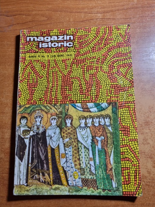 revista magazin istoric septembrie 1971