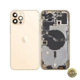 Capac Baterie Apple iPhone 12 Pro Max Cu Carcasa Mijloc Auriu Swap