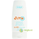 Crema de Protectie Solara Antioxidanta pentru Ten cu Vitamina C SPF50 50ml