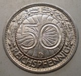 C.005 GERMANIA WEIMAR 50 REICHSPFENNIG 1935 D