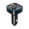 Incarcator auto, XO, USB-C, Bluetooth, 15.5W, 43x40x80 mm, negru