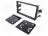 Rama adaptoare, 2 DIN, Nissan, negru mat, METRA - 95-7405