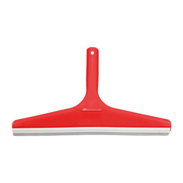 Racleta din cauciuc pentru curatat geamul, rosu, MR715, 33 cm