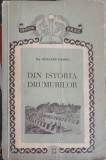 Din Istoria Drumurilor - Rolland Eminet, 1957, Societatea Pentru Raspandirea Stiintei si Culturii, Carte Tehnica Constructii, Romana