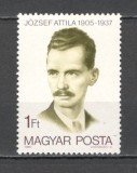 Ungaria.1980 75 ani nastere A.Jozef-poet XU.304