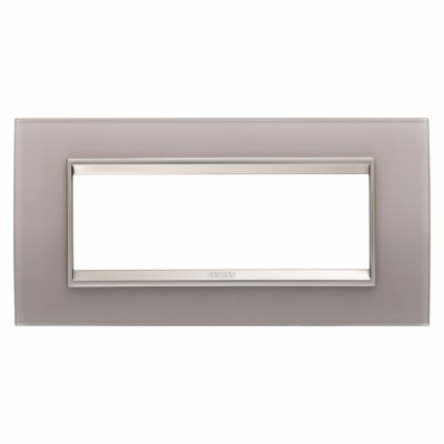 Rama Ornament 6M sticla LUX Gewiss Chorus gri perlat GW16206GP foto