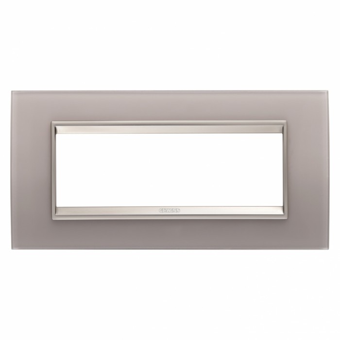 Rama Ornament 6M sticla LUX Gewiss Chorus gri perlat GW16206GP