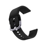 Curea din silicon compatibila cu Huawei Watch GT 7 46mm, Telescoape QR, 22mm, Pitch Black