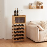 Suport 20 sticle vin Gjerstad bambus [en.casa] HausGarden Leisure, [en.casa]