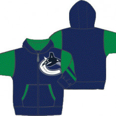 Vancouver Canucks hanorac cu glugă pentru copii Faceoff Colorblocked Fleece Full-Zip - Dětské XL (14 - 16 let)