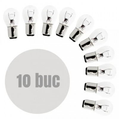 Bec Auto P21/5 W BAY15D 12 V 21/5 W Set de 10 Carguard foto